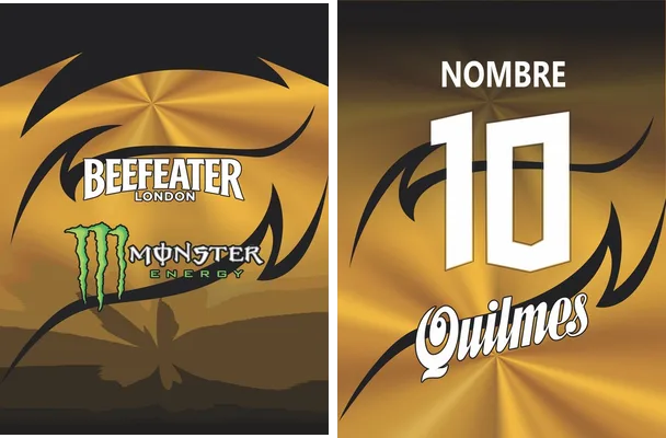 jersey dorado negro