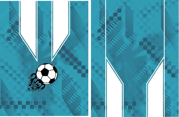 jersey geometric blue
