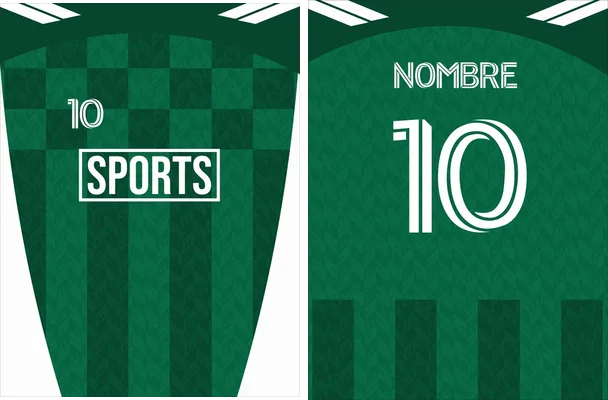 jersey green sport