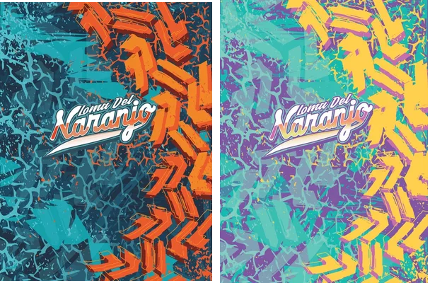 jersey grunge colors