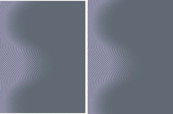 jersey halftone ondas