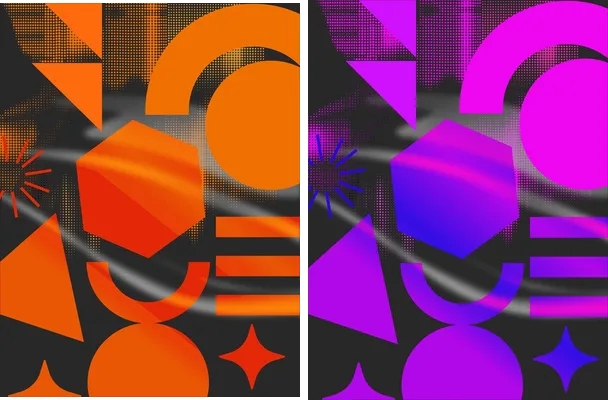 jersey halftone orange