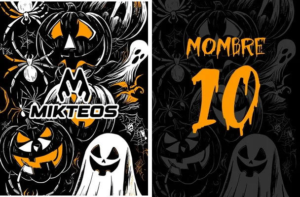 jersey halloween orange
