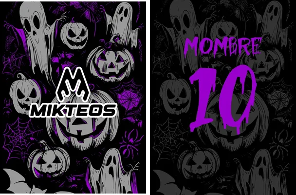 jersey halloween purpure