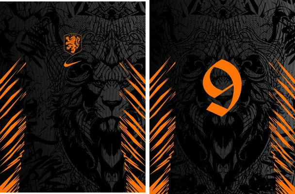 jersey holanda leon concept plomo naranja