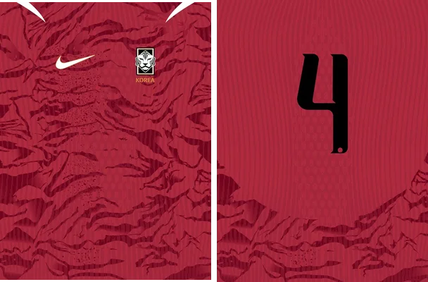 jersey korea rojo grunge