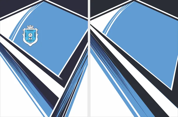 jersey lineal celeste