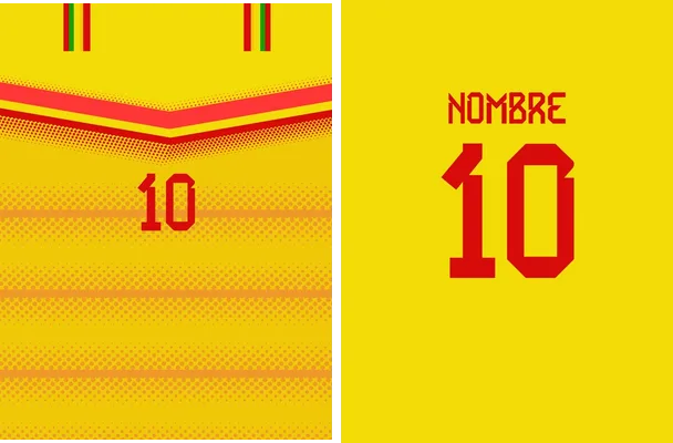jersey lineal yellow
