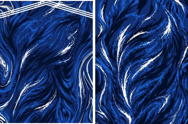 jersey llamas azules grunge