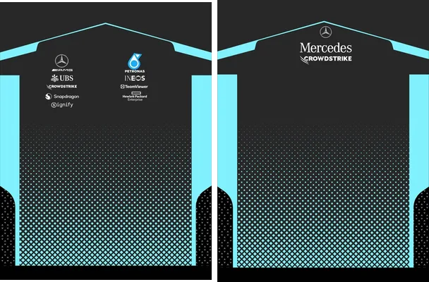 jersey mercedes pattern