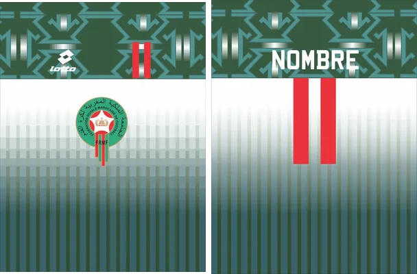 jersey moroccos 1994