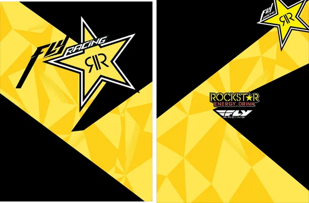jersey motocross rockstart geometric