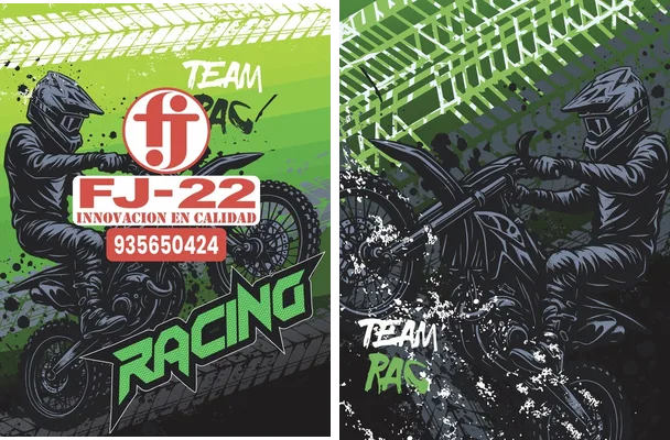 jersey motocross verde negro