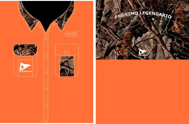 jersey naranja infantil legendarios montana