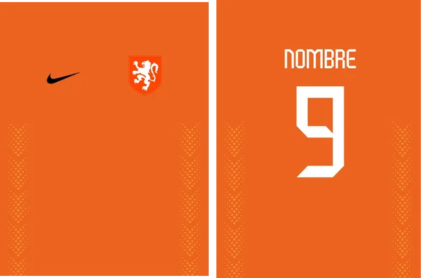 jersey nike holanda en el mundial 2014