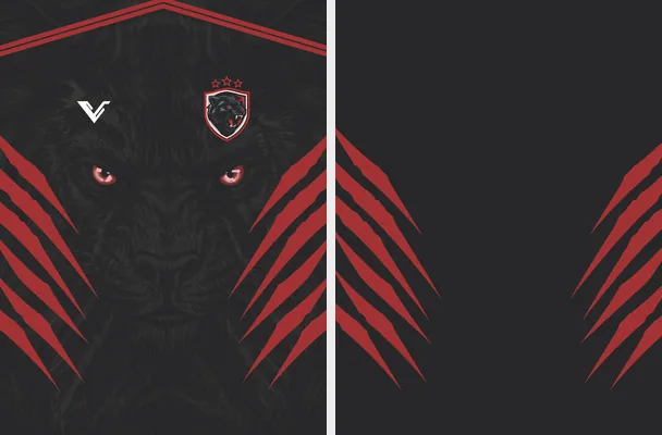 jersey pantera negra