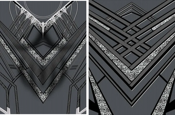 jersey pantera pattern