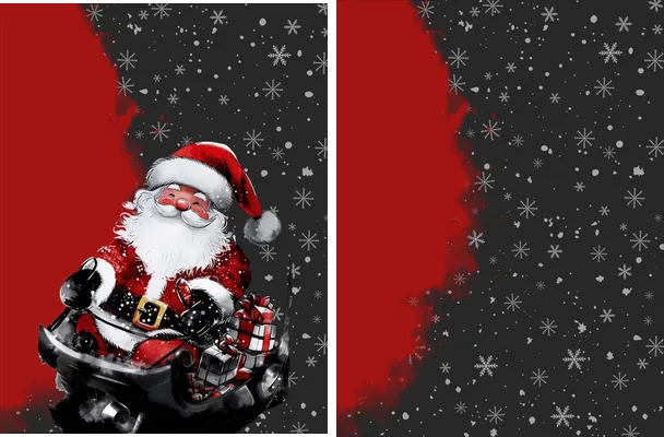 jersey papa noel trineo