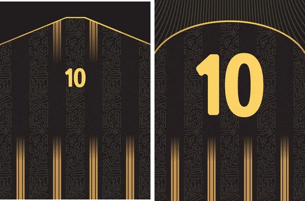 jersey pattern black dorado