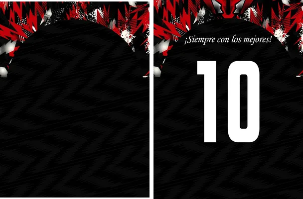 jersey pattern black
