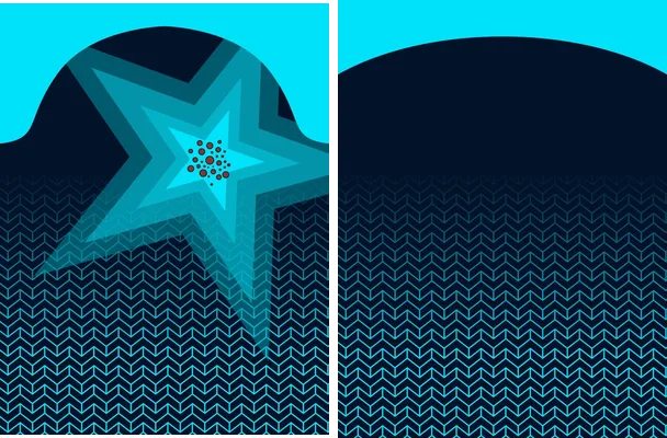 jersey pattern degradado star
