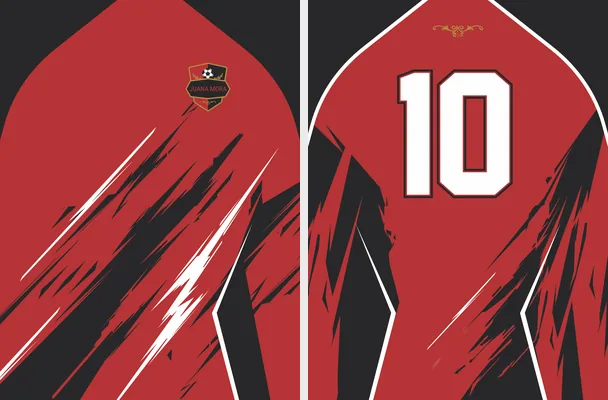 jersey red and black juan mora