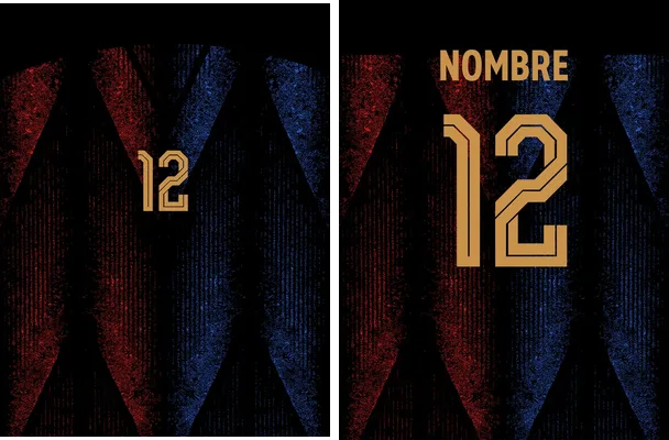 jersey red and blue