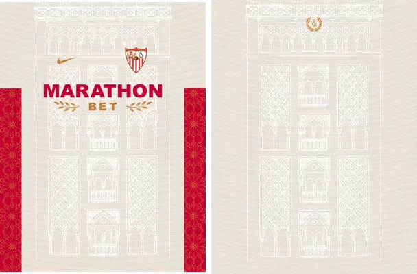 jersey sevilla fc blanca rojo