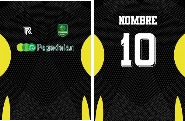 jersey sport black yellow