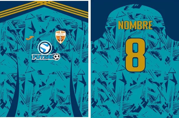 jersey sport celeste 2