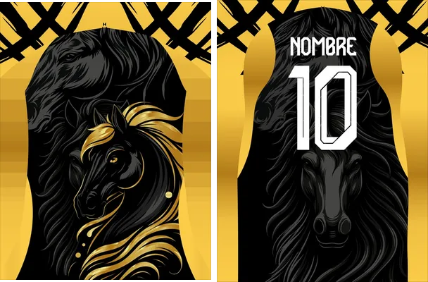 jersey sport horse golden
