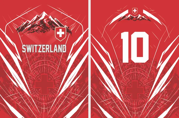 jersey suiza roja