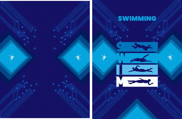 jersey swim blue