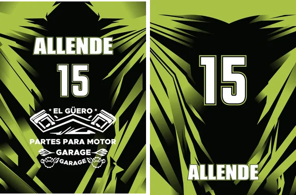 jersey verde black