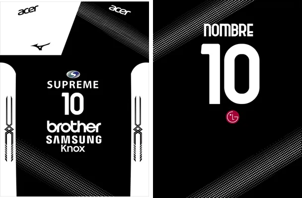 jersey volleyball black