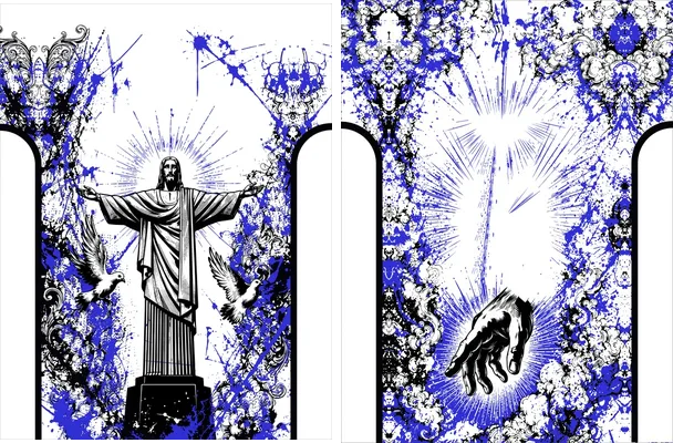 jesus sports blue