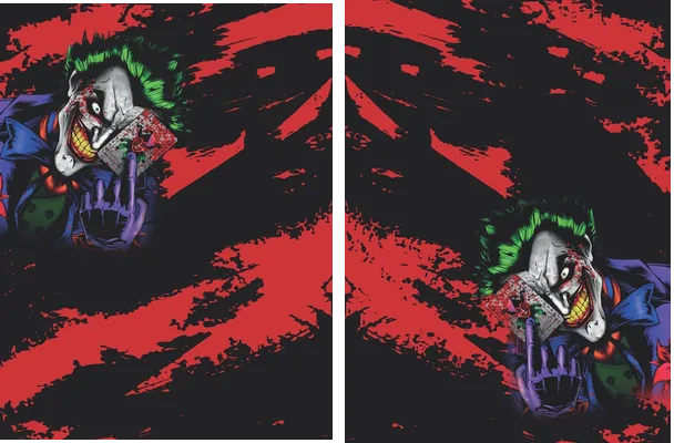 joker grunge design