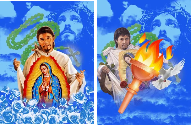 juan diego y la virgen