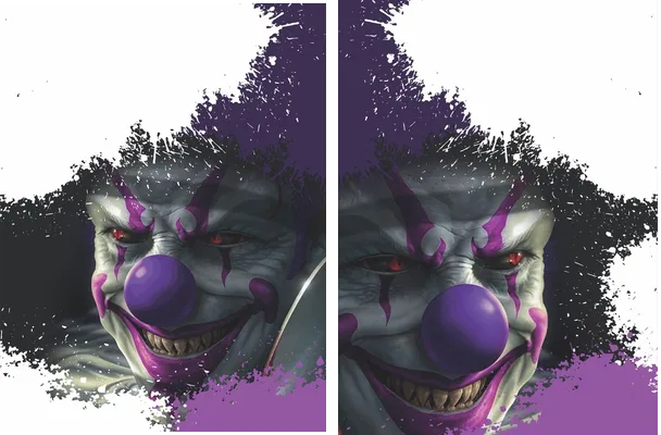 killer clown design
