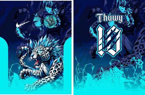 leopard desing sports
