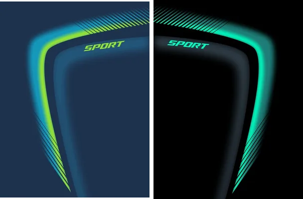 lineal concept blue