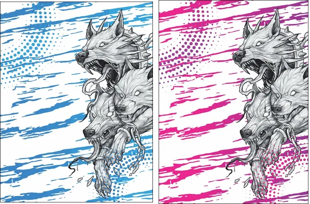 lobos soccer design