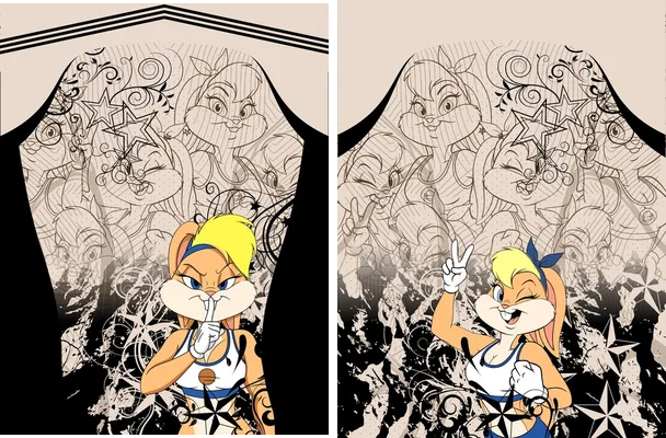lola bunny design interclasse