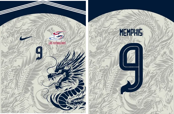 los futboleros designs dragon