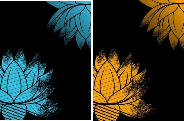 loto grunge design
