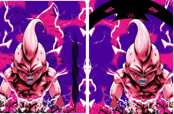 majin buu pattern jersey