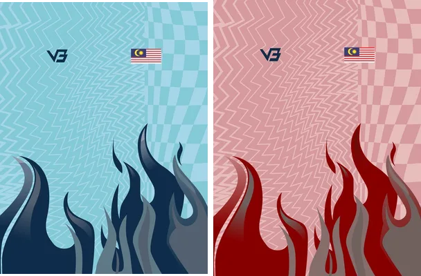 malaysia volleyball concept