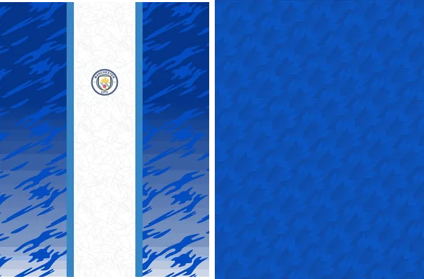 manchester city blue design