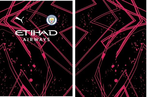 manchester city brush dark pink