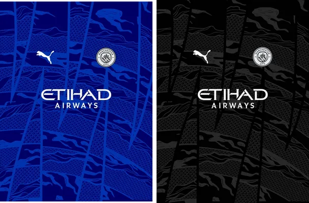 manchester city dragon chinese concept
